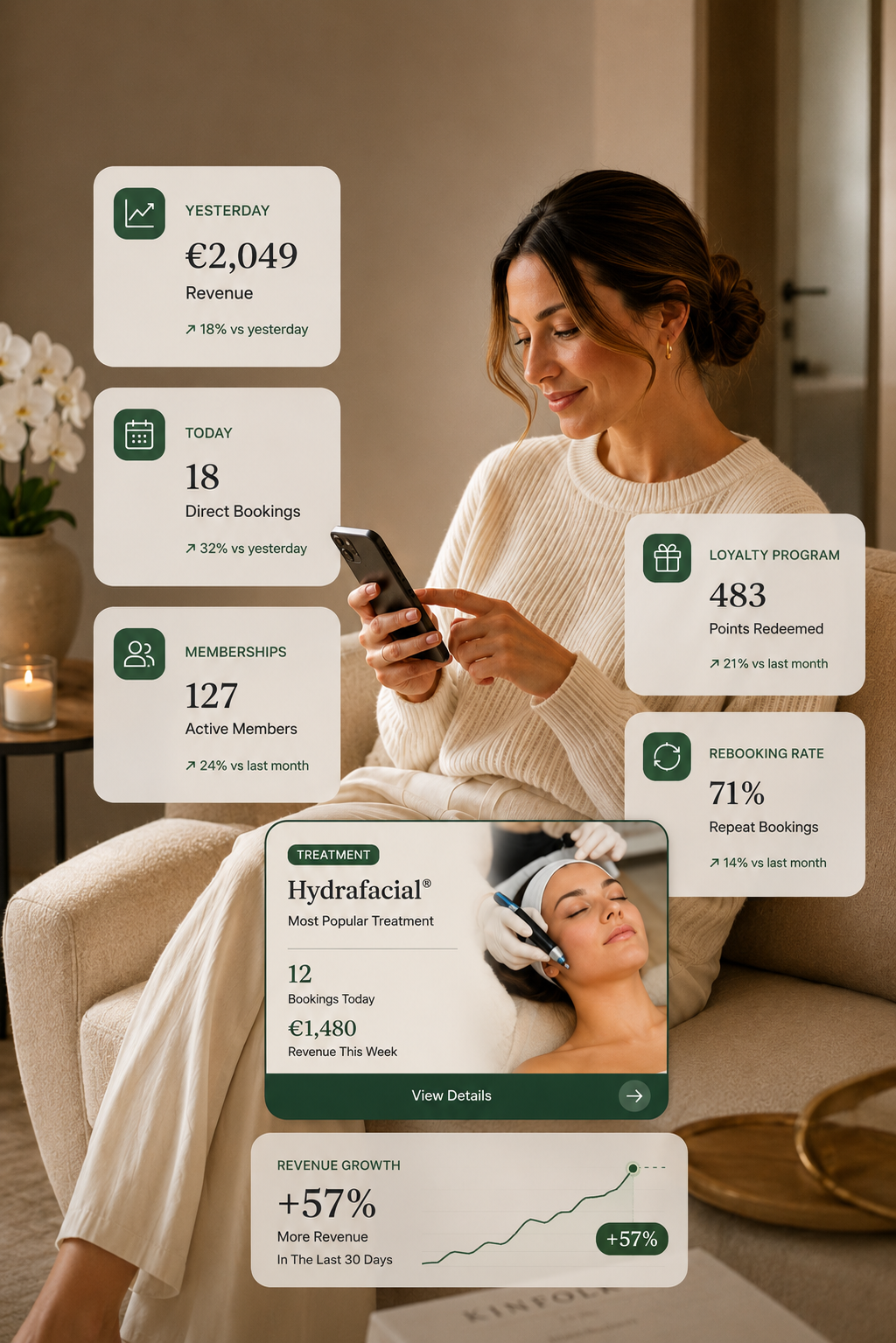 Zovi branded clinic app