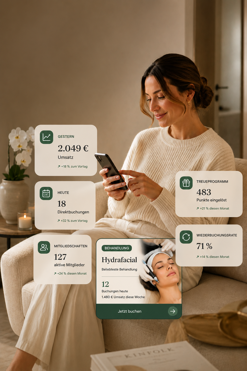 Zovi branded clinic app